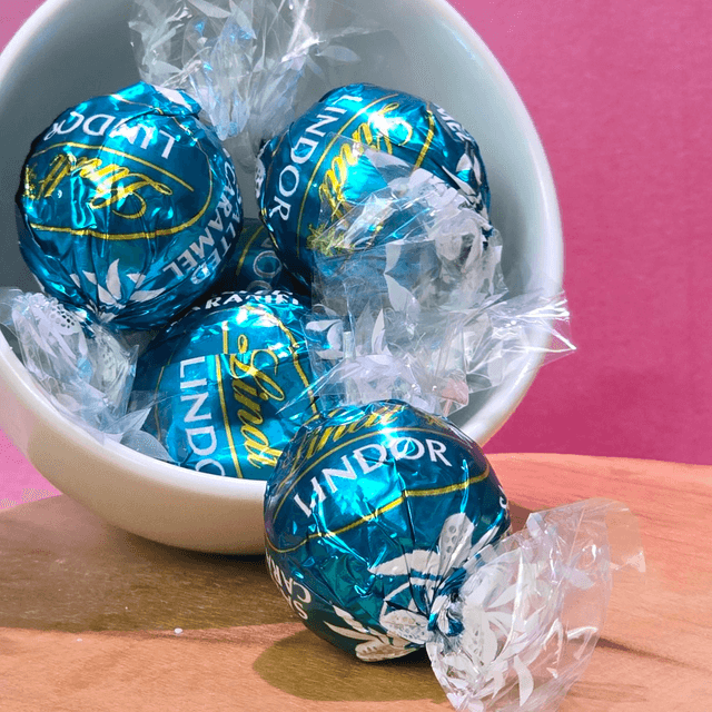 Boule Lindor - Chocolat Au Caramel Beurre Salé 