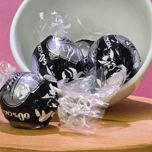 Boule Lindor - Chocolat Noir 