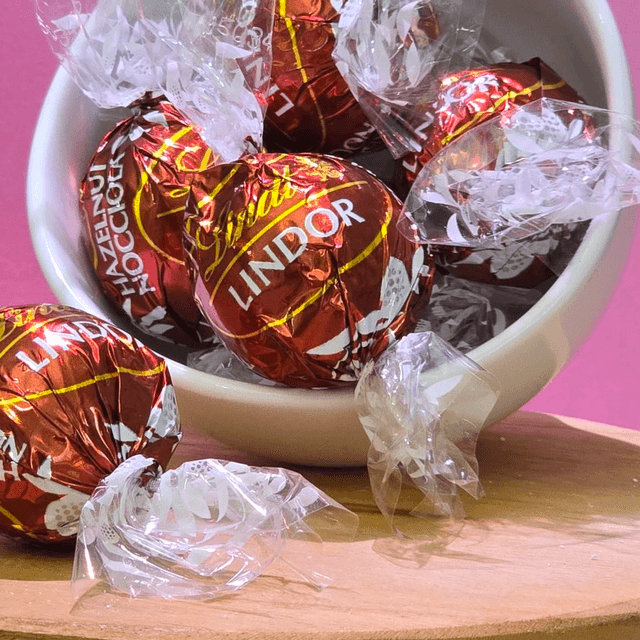 Boule Lindor - Chocolat Au Lait Et Noisettes 